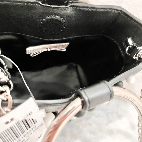 Henri Bendel Marquis Micro Dotted Tote NWT - Picture 6 of 7